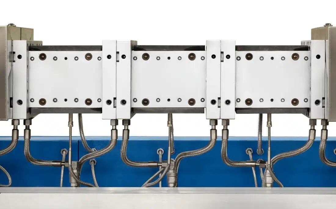 hệ thống gia nhiệt máy đùn trục vít đồng trục